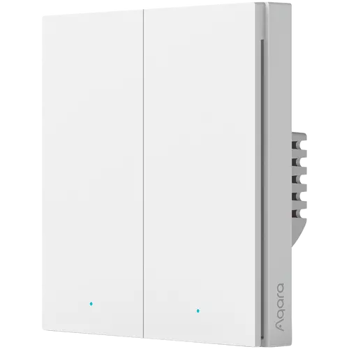 Aqara Smart Wall Switch H1 (with neutral, double rocker): Model: WS-EUK04; SKU: AK074EUW01