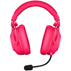 Слушалки, Logitech Headset - PRO X 2 LIGHTSPEED Wireless Gaming Headset - MAGENTA - 2.4GHZ - N/A - EMEA28-935