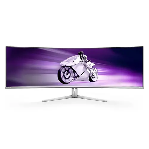 Монитор, Philips Evnia 49M2C8900, 48.8" Curved 1800R QD-OLED, 5120x1440@240Hz, 0.03 GtG, Brightness 1000, 1000000:1, DCR 80M:1, Adaptive Sync, FlickerFree, Low Blue Mode, 7.5Wx4+DTS, Tilt, Height Adjust, Swivel, 2xHDMI, DP, USB hub Монитор, Philips Evnia 49M2C8900, 48.8" Curved 1800R QD-OLED, 5120x1440@240Hz, 0.03 GtG, Brightness 1000, 1000000:1, DCR 80M:1, Adaptive Sync, FlickerFree, Low Blue Mode, 7.5Wx4+DTS, Tilt, Height Adjust, Swivel, 2xHDMI, DP, USB hub
