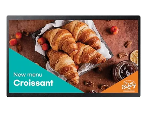 Широкоформатен дисплей, Samsung LFD QB24C, 24" , 16/7, 8ms, 1920x1080 , 350nit, Tizen , WiFi, Bluetooth, DVI-D, HDMI 2.0 Широкоформатен дисплей, Samsung LFD QB24C, 24" , 16/7, 8ms, 1920x1080 , 350nit, Tizen , WiFi, Bluetooth, DVI-D, HDMI 2.0