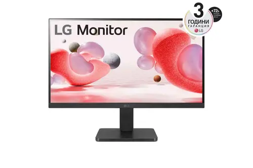 Монитор, LG 22MR410-B, 21.45" VA, 5ms (GtG at Faster), 100Hz, 3000:1, Dynamic Action Sync, 250 cd/m2, Full HD 1920x1080, AMD FreeSync, Flicker Safe, Reader Mode, D-Sub, HDMI, Tilt, Black Монитор, LG 22MR410-B, 21.45" VA, 5ms (GtG at Faster), 100Hz, 3000:1, Dynamic Action Sync, 250 cd/m2, Full HD 1920x1080, AMD FreeSync, Flicker Safe, Reader Mode, D-Sub, HDMI, Tilt, Black