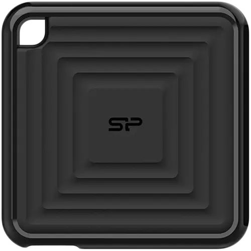 SILICON POWER External SSD PC60 256GB USB-C 540/500 MB/s Black