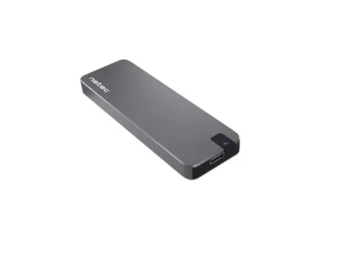 Кутия за твърд диск, Natec External SSD Enclosure Rhino M.2 NVME USB-C 3.1 GEN 2 Aluminium