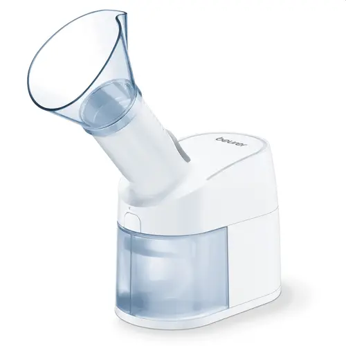 Парен изпарител, Beurer SI 40 Steam vaporizer, Includes flexible universal mask for the mouth and nose, Steam setting, Mains operation