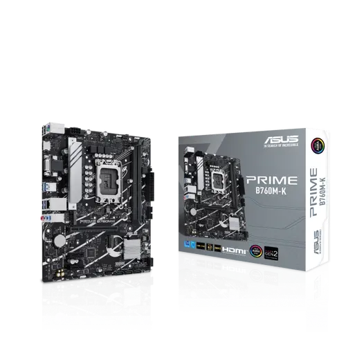 Дънна платка, ASUS PRIME B760M-K /LGA1700
