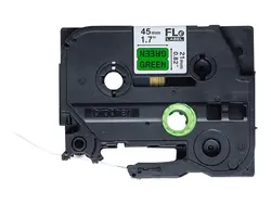 BROTHER FLe-7511 21MMX45MM Black on White Flag Tape for Brother P-touch D800W P900W P950NW