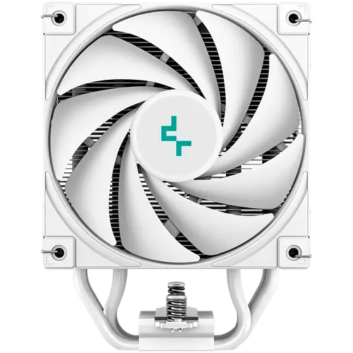 DeepCool AK500S Digital WH, CPU Air Cooler, 1x120mm FK120 PWM FDB Fan, ARGB, Digital Display, White, TDP 240W, 5 Heatpipes, Fluid Dynamic Bearing, LGA1700/1200/1151/1150/1155, AMD AM5/AM4,125×96×160 mm(L×W×H), 3Y, R-AK500S-WHADMN-G