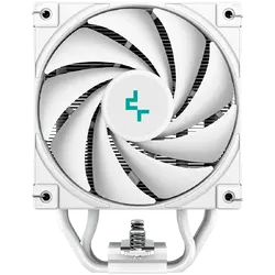DeepCool AK500S Digital WH, CPU Air Cooler, 1x120mm FK120 PWM FDB Fan, ARGB, Digital Display, White, TDP 240W, 5 Heatpipes, Fluid Dynamic Bearing, LGA1700/1200/1151/1150/1155, AMD AM5/AM4,125×96×160 mm(L×W×H), 3Y, R-AK500S-WHADMN-G
