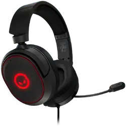 LORGAR Kaya 460, USB Gaming headset with microphone, CM108B, RGB backlight, Plug&Play, USB-A connection cable 2m, fabric ear pads, size: 192*184.7*88mm, 0.329kg, black