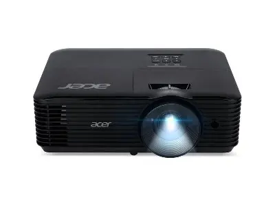 Мултимедиен проектор, Acer Projector X1328WHn, DLP, WXGA (1280x 800), 5000 ANSI Lm, 20 000:1, 3D, Auto keystone, HDMI, VGA in/out, RCA, RS232, Audio in/out, DC Out (5V/1A), RG-45, 3W Speaker, 2.7kg, Black