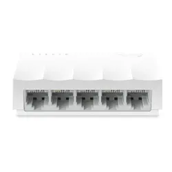 TP-Link LiteWave 5-Port 10/100Mbps Desktop Switch, 5 10/100Mbps RJ45 Ports, Desktop Plastic Case, Green Ethernet technology