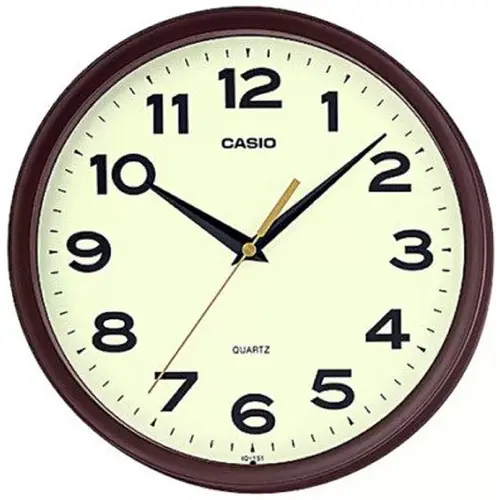 Стенен часовник Casio - IQ-151-5DF
