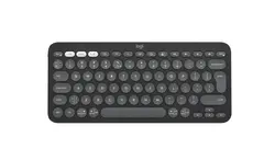 Клавиатура, Logitech Pebble Keys 2 K380s - TONAL GRAPHITE - US INT'L - BT - N/A - INTNL-973 - UNIVERSAL