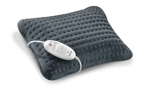 Термоподложка, Beurer HK 48 Cosy Heat Pad; 3 temperature settings; auto switch-off after 90 min; washable on 30°; reversable cushion; with inner pad; removable switch; fleece fibre; 40(L)x30(W) cm