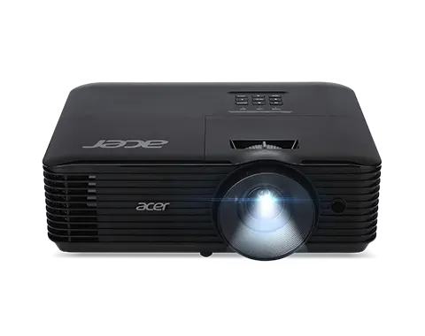 Мултимедиен проектор, Acer Projector X1228H, DLP, XGA (1024x768), 4800 ANSI Lm, 20 000:1, 3D, Auto keystone, HDMI, VGA in/out, RCA, RS232, Audio in/out, DC Out (5V/1A), 3W Speaker, 2.7kg, Black