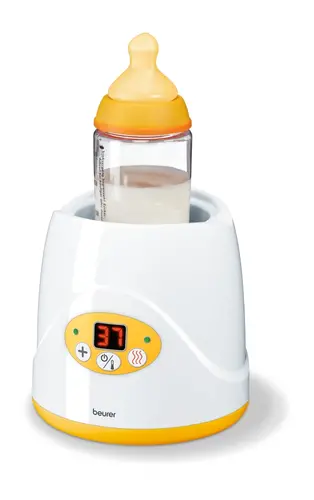 Нагревател за бутилки, Beurer BY 52 Baby food and bottle warwmer, 2-in-1 warms up food and keeps it warm, digital temperature display,Led display,with lifter,with cap, auto switch-off.