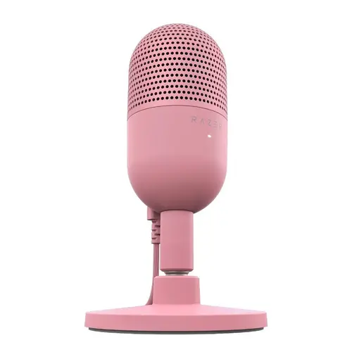 Razer Seiren V3 Mini - Quartz Pink, Ultra-compact Streaming Microphone