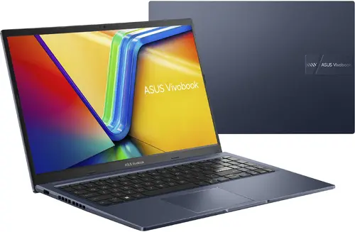 Лаптоп, Asus Vivobook M1502YA-BQ018, AMD Ryzen R7-7730U, 15.6 "FHD (1920X1080) 16:9,16GB DDR4 (8 GB on BD),1TB SSD,Backlit Keyboard , NO OS, Quiet Blue
