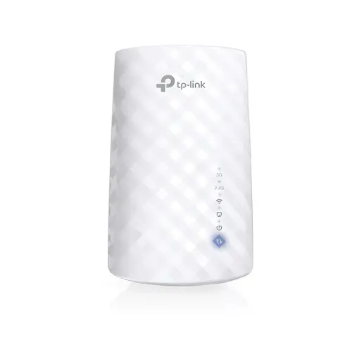 TP-Link RE190 AC750 Wi-Fi Range Extender, Wall Plugged, 433Mbps at 5GHz + 300Mbps at 2.4GHz, 802.11ac/a/b/g/n, WPS and Reset button, 3 internal antennas , intelligent Signal light, OneMesh