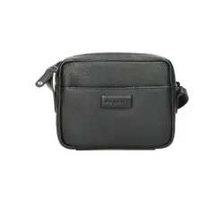 Дамска кожена чанта Bugatti Elsa Shoulder Bag Small, черна