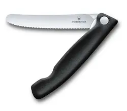 Кухненски сгъваем нож Victorinox Swiss Classic, 11см,  черен