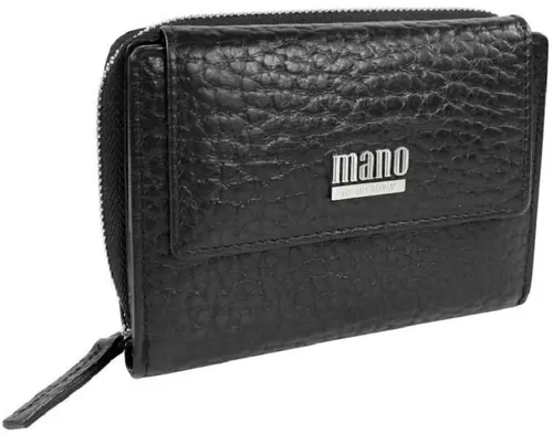 Дамски портфейл Mano Gaudio, small черен