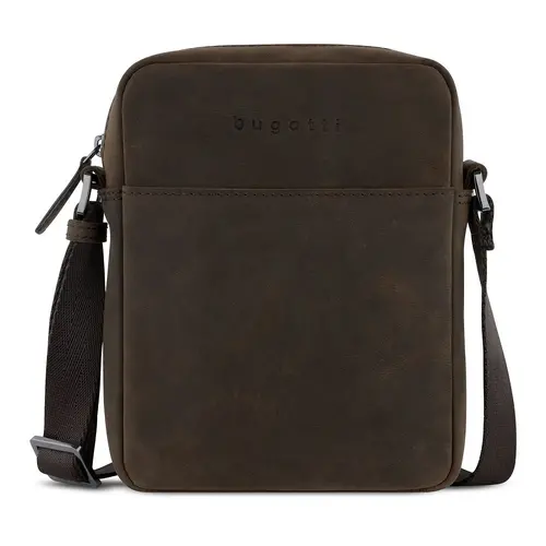 Чанта за рамо Bugatti Luca, кафява