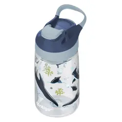 Детска бутилка за вода Contigo Gizmo Sip, акули