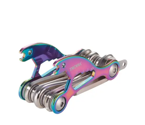 Многофункционален инструмент Troika-BIKE MULTITOOL, многоцветен