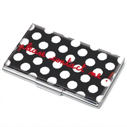 Визитник Troika-WHITE DOTS