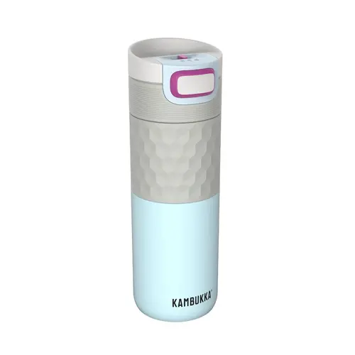 Термочаша ​от неръждаема стомана Kambukka Etna Grip с термокапак 3 в 1 Snapclean®, 500 мл, Bubblegum