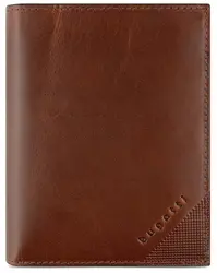 Кожен портфейл Bugatti Nobile Vertical With Flap, коняк
