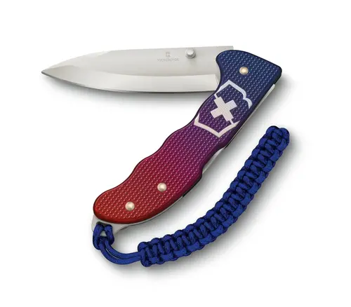 Швейцарски джобен нож Victorinox Evoke Alox 0.9415.D221 червен/син