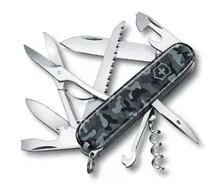 Швейцарски джобен нож Victorinox Huntsman Navy Camouflage 1.3713.942