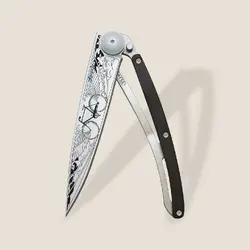 Джобен нож Deejo 37g, Ebony / Bicycle