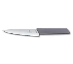 Кухненски нож Victorinox Swiss Modern Office Knife, универсален, 15 см, лилав