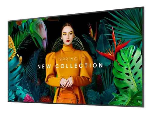 Широкоформатен дисплей, Samsung LFD QH43C, 43", 24/7, 8ms, 4000:1, 700nit, 3840x2160 UHD, Display Port 1.2, HDMI 2.0 , USB 2.0 x 2, RJ45