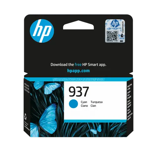 Консуматив, HP 937 Cyan Original Ink Cartridge