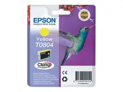 ГЛАВА ЗА EPSON STYLUS PHOTO R 265/360/RX 560/585/685/P 50/PX 650/660/700/710/720/800/810 - Yellow - T0804Y - G&G -  520 pages / 8 ml