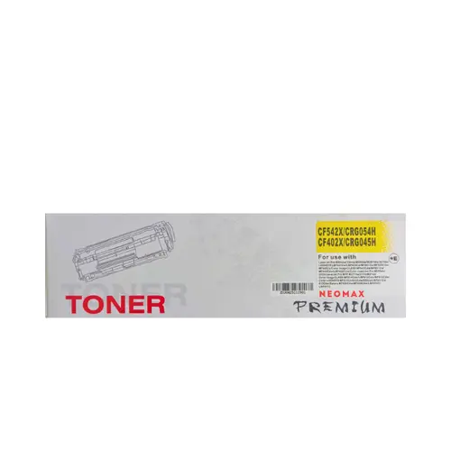 УНИВЕРСАЛНА КАСЕТА ЗА HP Color Laserjet Pro M254nw/M254dw/MFP M280nw/MFP M281fdn/MFP M281fdw - /203X/ - 5103C002 - Yellow - HIGH CAPACITY - CF542X/CF402X/CRG-045HY (CRG045HY)/CRG-054HY (CRG054HY)/CRG-067HY (CRG067HY) - PN HT-CF542X - NEOMAX 