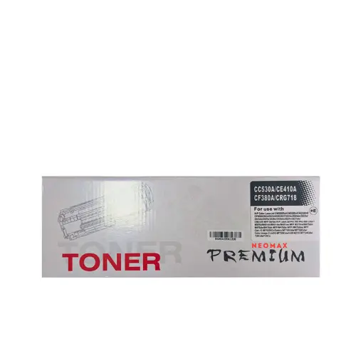 УНИВЕРСАЛНА КАСЕТА ЗА HP Color LaserJet CC530A/CE410A/CF380A/CANON CRG-718BK (CRG718BK) - Black - PN HT-CC530 - NEOMAX