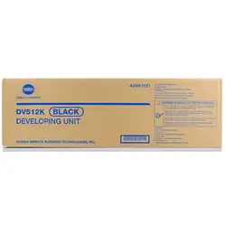 ДЕВЕЛОПЕРНА КАСЕТА ЗА KONICA MINOLTA BIZHUB C224/C284/C364/C454/C55/C554 - Black - DEVELOPER UNIT - DV-512K (DV512K) - PN A2XN03D