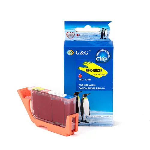 ГЛАВА ЗА CANON PIXMA PRO-10 (PRO10) - Red -  ink cartridge - PGI-72R (PGI72R) - 6410B001 - PN NP-C-0072R/C(PG) - G&G