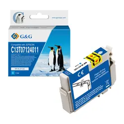 ГЛАВА ЗА EPSON D78/92/120/DX 4000/4050/4400/4450/5000/5050/6000/50/7000F/7400/50/S20/SX 205/400/NX 400/BX 300F - Cyan - T0712/T0892/T1002 - PN NP-R-0712C - G&G 