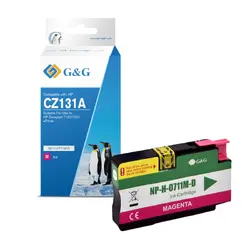 ГЛАВА ЗА HEWLETT PACKARD Designjet T120/T520 e-Printer series - Magenta - /711M/ - CZ131A - PN NP-H-711M - G&G