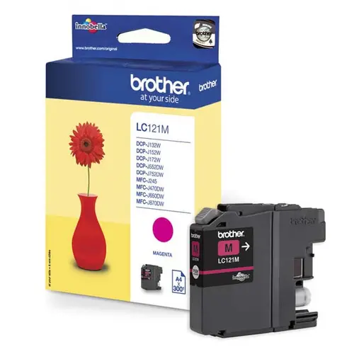 ГЛАВА ЗА BROTHER DCP J132W/J152W/J172W/552DW/J752DW/MFC J245/J470DW/J650DW/J870DW - Magenta - PN LC121M  (LC-121M)