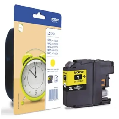 ГЛАВА ЗА BROTHER DCP J4110DW/MFC J4410DW/J4510DW/J4610DW/J4710DW/J6520DW/J6720DW/J6920DW - HIGH CAPACITY - Yellow - PN LC125XLY (LC-125XLY)