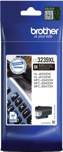 ГЛАВА ЗА BROTHER MFC J6945DW/J6947DW/J5945DW/HL J6000DW/J6100DW - HIGH CAPACITY - Black - PN LC3239XLBK (LC-3239XLBK)