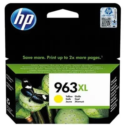 ГЛАВА ЗА HEWLETT PACKARD Officejet Pro 9010/9020 Series - HIGH CAPACITY - Yellow -  /963XL/  - PN 3JA29AE