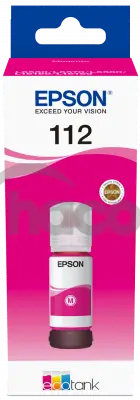 БУТИЛКА МАСТИЛО ЗА EPSON L6460/L6490/L6550/L6570/L11160/L15150/L15180/M15140 - /112/ -  EcoTank - Magenta - Ink Bottle - PN C13T06C34A